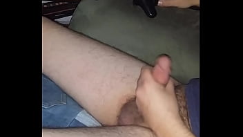 Jerking hard wishing someone would fill my butthole