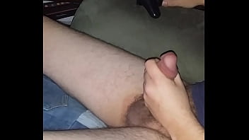 Jerking hard wishing someone would fill my butthole