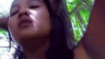 Petite masturbating asian