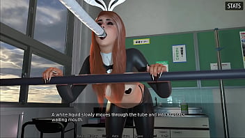 The grain trails #03 blonde bbw with massive boobs gets her tits milked