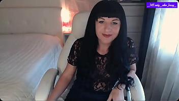 Little Titty Brunette Jessy M'lady In Red Lingerie thumbnail