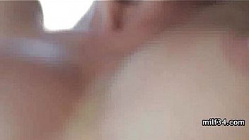 Horny milf fucks a cock and the bed