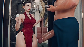 Erotic massage with massive happy ending for perv stranger