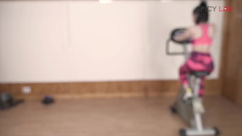 Fucking training in the gym of luxury