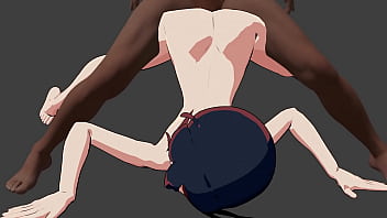 Fucking ryuko doggystyle with no clothes