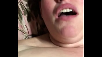Hot wife cums on dick