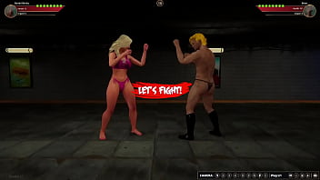 Bambi vs brian nf3d mixed sex combat subway