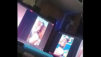 Me conciento con fotos de una desconocida