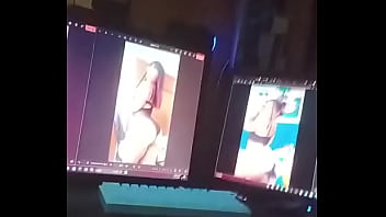 Me conciento con fotos de una desconocida