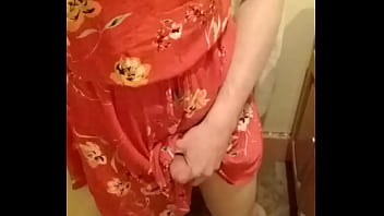 Sissytoes Feeling Girly In "his" New Dress thumbnail