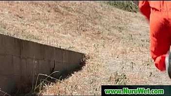 Nuru massage sex with busty japanese babe 08