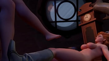 Squirrel punished anally with a strapon