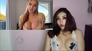 Masturbandome con la hermanastra tetona pervertida