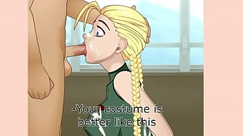 Cosplayer sucked me in the con