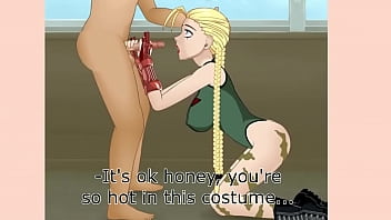 Cosplayer sucked me in the con