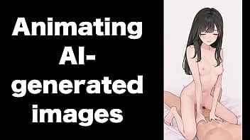 Ai生成したイラストを動かしてみました。モザイク処理が難しい。 Ai生成したイラストを動かしてみました。モザイク処理が難しい。