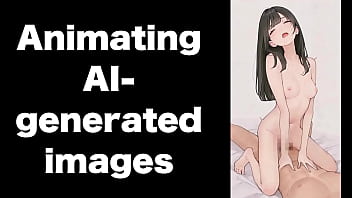 Ai生成したイラストを動かしてみました。モザイク処理が難しい。 Ai生成したイラストを動かしてみました。モザイク処理が難しい。