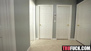 My stepson saw me masturbating