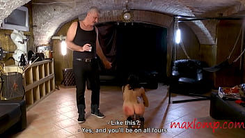 Good girl listen orders from master