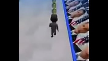 Girl runs then get fucked hard