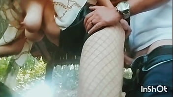 Fucking with stranger in public park