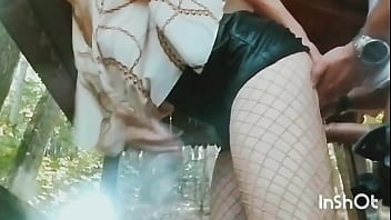 Fucking with stranger in public park