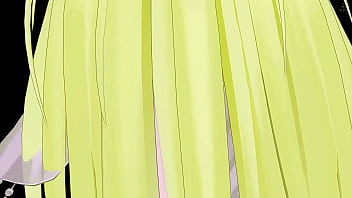 Azur lane janus hentai hot sexy dance transparent lingerie song ha aoa mmd 3d blonde hair clip