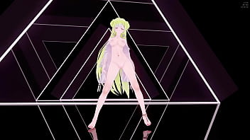 Azur lane janus hentai hot sexy dance transparent lingerie song ha aoa mmd 3d blonde hair clip
