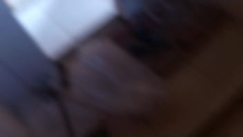 In the bathroom with the construction worker