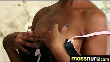 Japanese masseuse gives a full service massage 8