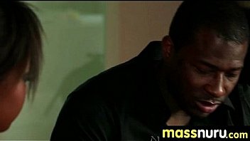 Japanese masseuse gives a full service massage 8