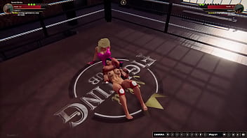 Bambi vs kyla nf3d female mma combat ring