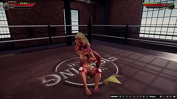 Bambi vs kyla nf3d female mma combat ring