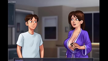 Pervert dude loves his stepsis big tits summertime saga 11 developed by kompas productions