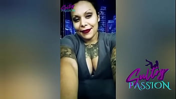 Sultry passion making herself horny in the mirror