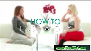 Nuru massage slippery handjob and hardcore fuck video 04