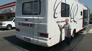 Busty stepmom gets banged in my van Busty stepmom gets banged in my van