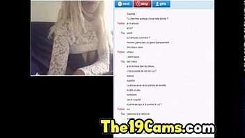 Horny russian chick on hidden cam
