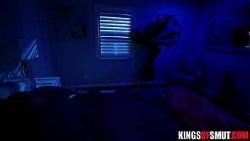 Black step brother creeps into step sister's bed at night