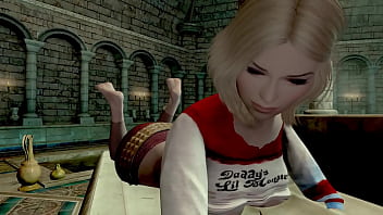 Harley quinn's lickable toes