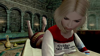 Harley quinn's lickable toes