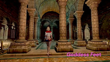 Harley quinn's lickable toes