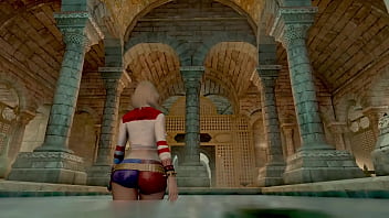 Harley quinn's lickable toes