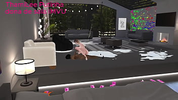 Sexo com a dona da sala