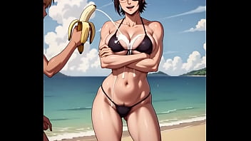 A hange zoë le dan crema por su musculoso cuerpo