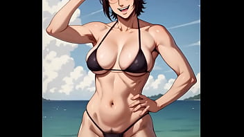 A hange zoë le dan crema por su musculoso cuerpo