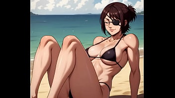 A hange zoë le dan crema por su musculoso cuerpo