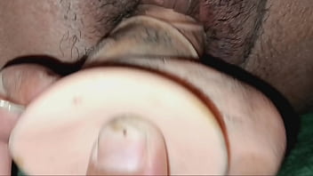 First anal for petite girl with gapes and cum in mouth