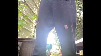 Outside masturbating