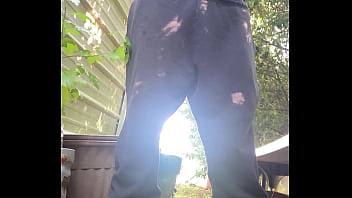 Outside masturbating